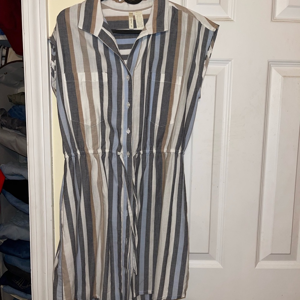 Button down dress